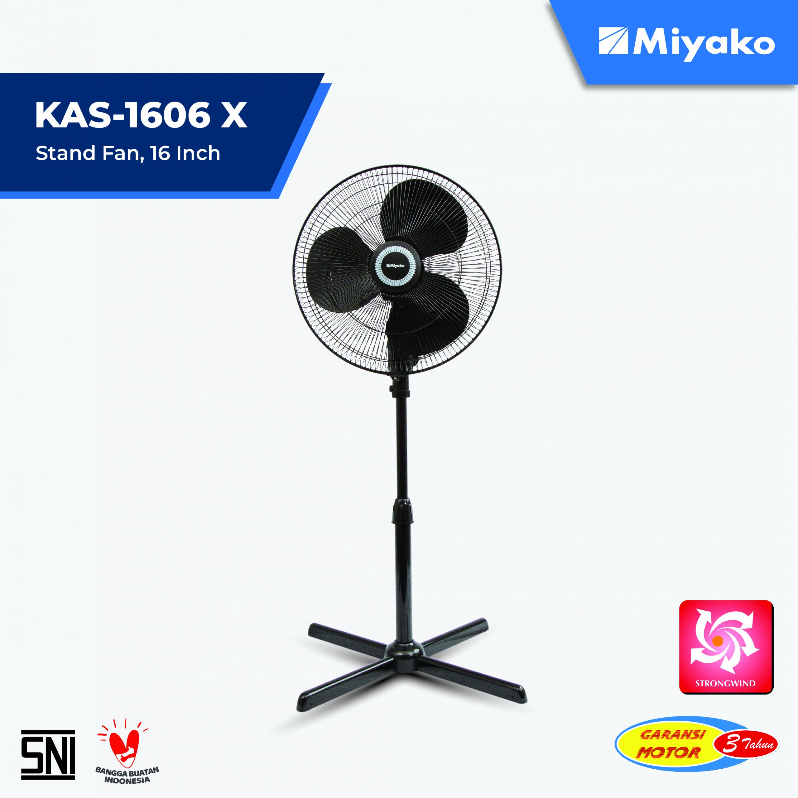 Electric Fan Miyako KAS-1606 X