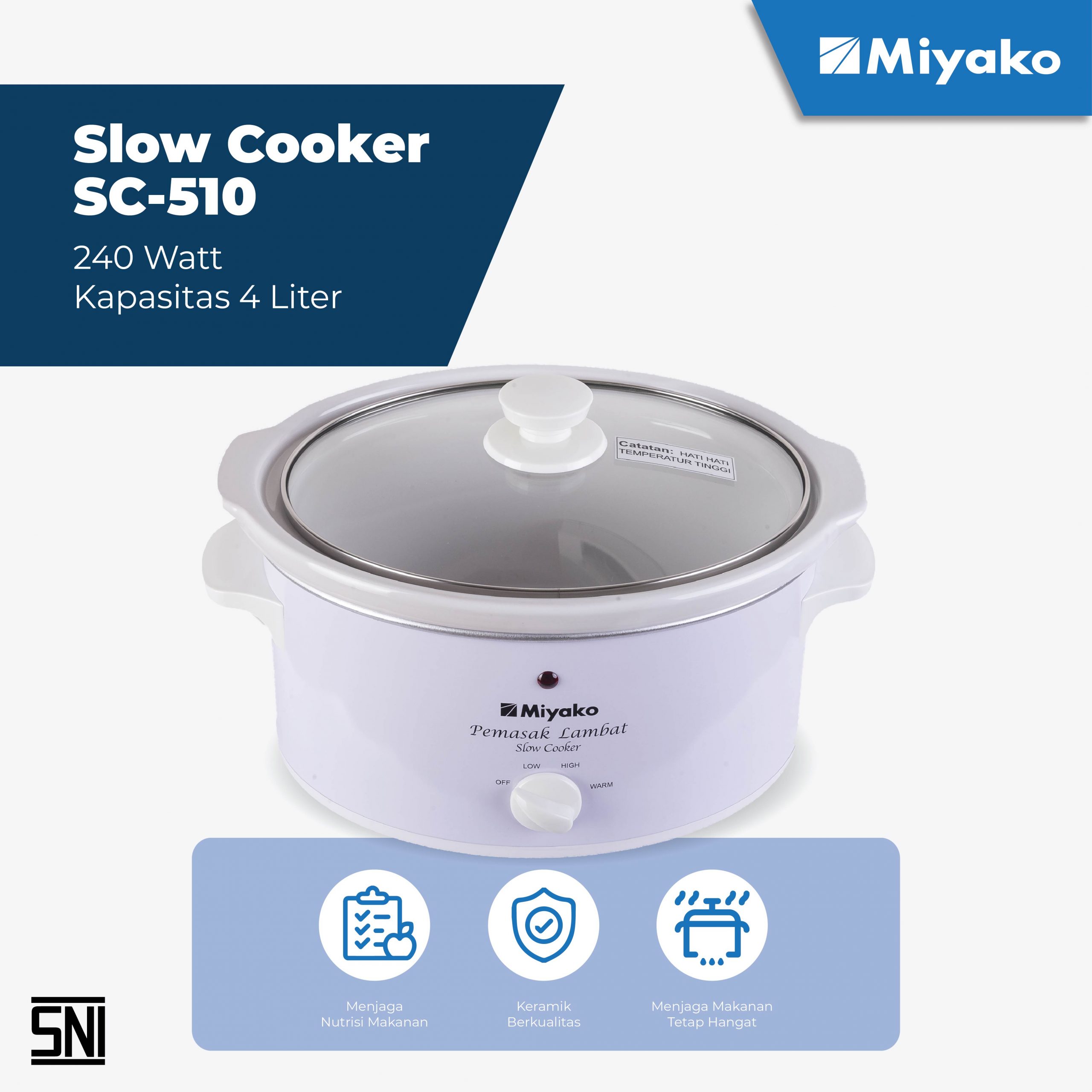 Slow Cooker Miyako SC-510
