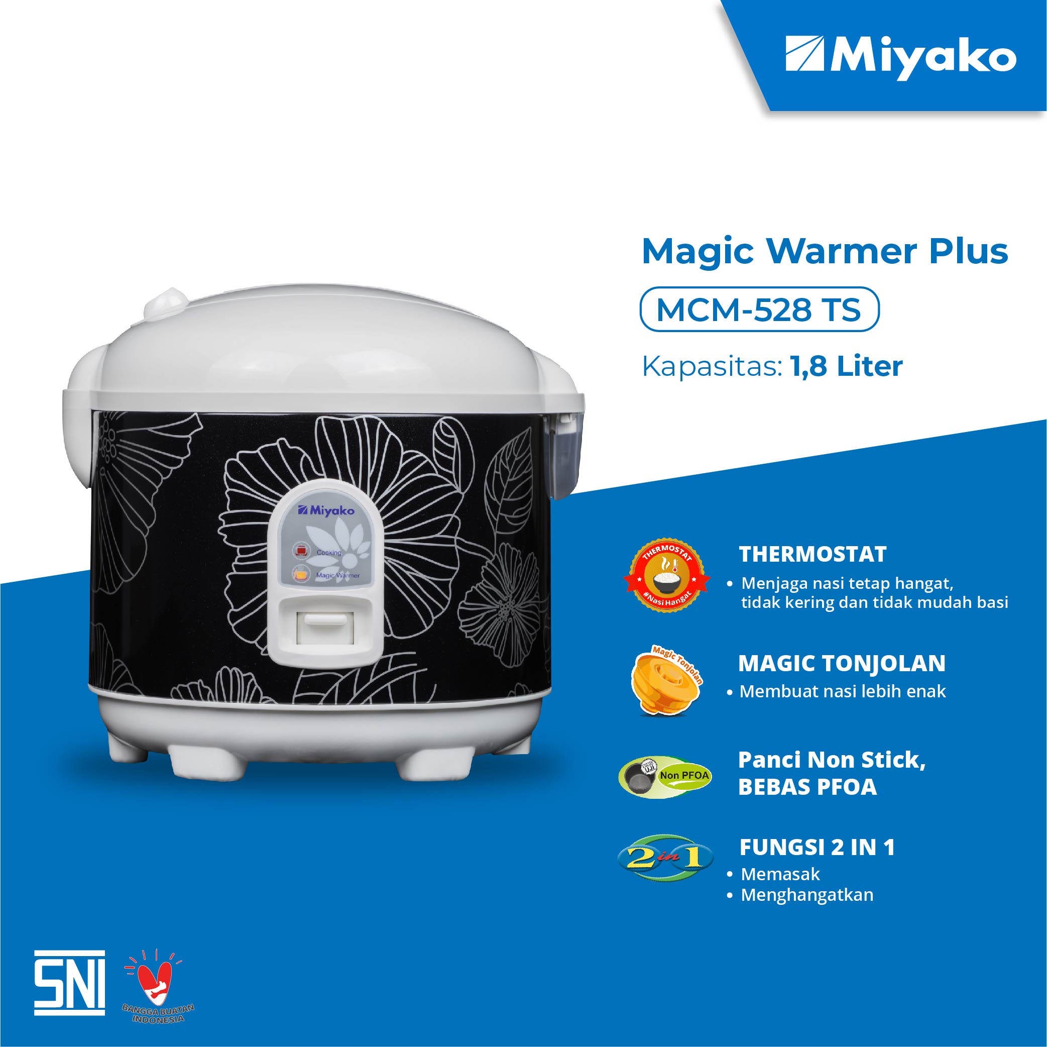 Magic Warmer Plus Miyako MCM-528 TS