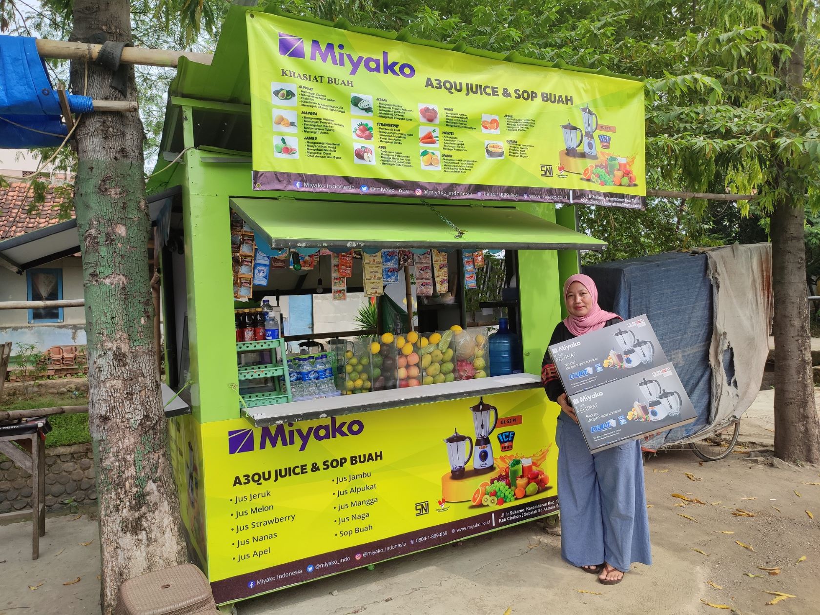 Dukungan Miyako untuk UMKM Jus di Indonesia